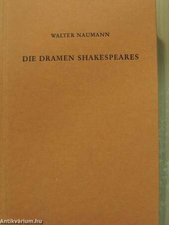 Die Dramen Shakespeares