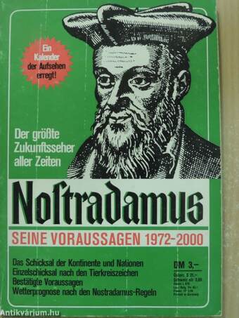 Nostradamus Kalender 1972