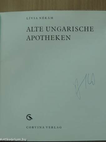 Alte Ungarische Apotheken