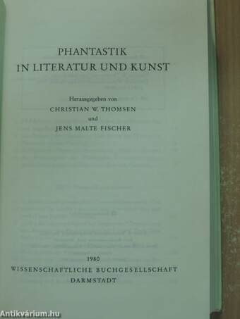 Phantastik in Literatur und Kunst