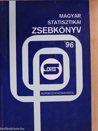 Magyar statisztikai zsebkönyv 1996.