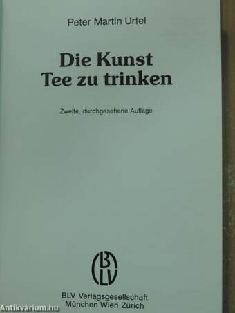 Die Kunst Tee zu trinken