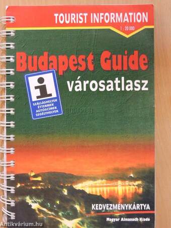 Budapest Guide városatlasz
