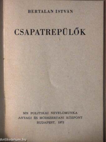 Csapatrepülők