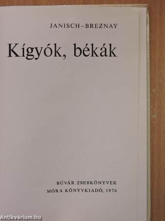 Kígyók, békák