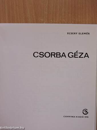 Csorba Géza