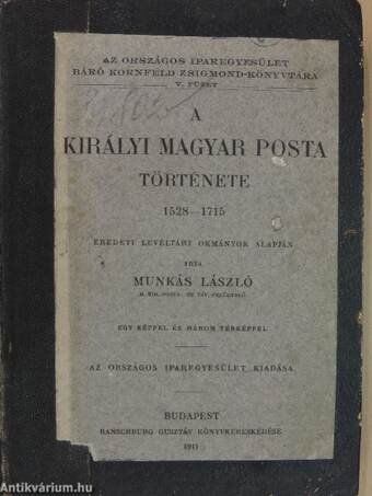 A Királyi Magyar Posta története 1528-1715