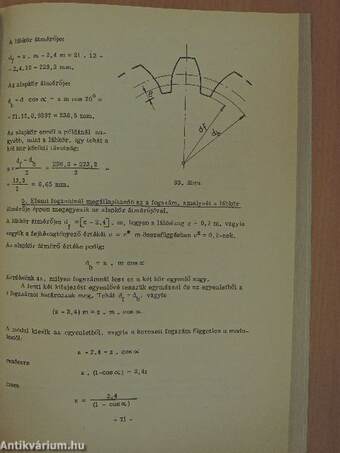 Gépelemek, méretezési példák és tervezési segédlet II.