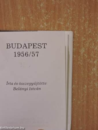 Budapest 1956/57 (minikönyv) (számozott)