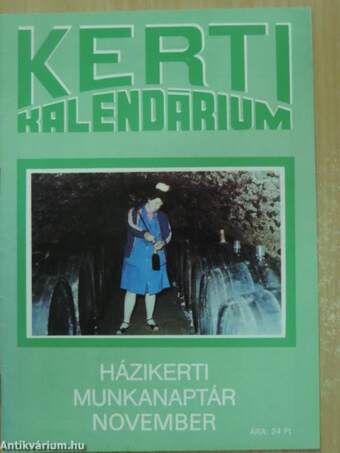 Kerti Kalendárium 1989. november