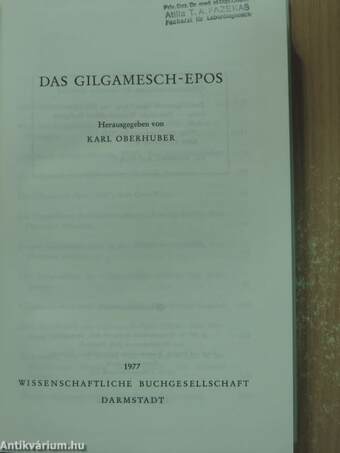 Das Gilgamesch-epos