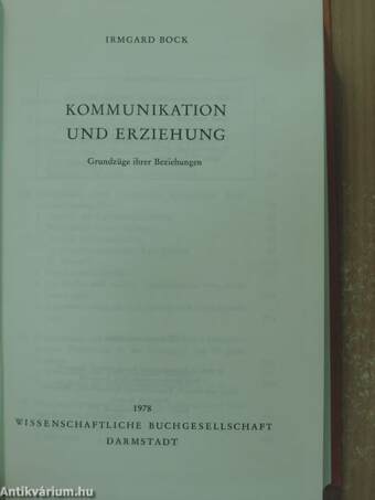 Kommunikation und Erziehung