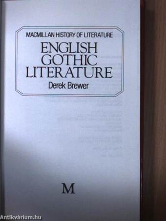 English Gothic Literature