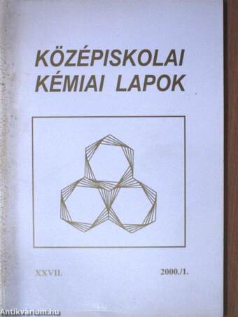 Középiskolai kémiai lapok 2000/1-5.