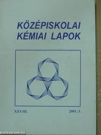 Középiskolai kémiai lapok 2001. január