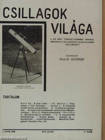 Csillagok Világa 1944. július