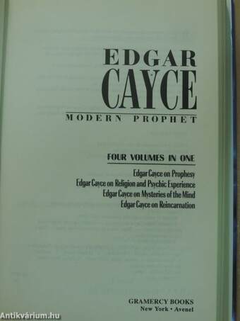 Edgar Cayce - Modern Prophet