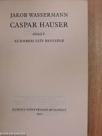 Caspar Hauser