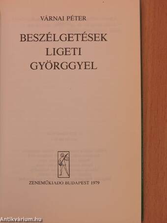 Beszélgetések Ligeti Györggyel