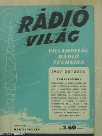 Rádióvilág 1947. október