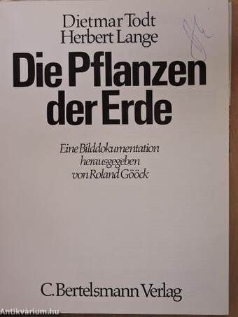 Die Pflanzen der Erde