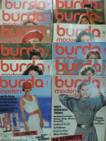 Burda Moden Januar-Dezember 1987