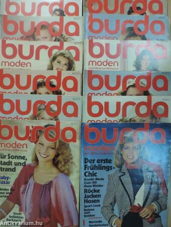 Burda Moden Januar-Dezember 1980