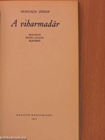 A viharmadár