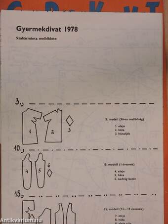 Gyermekdivat 1978