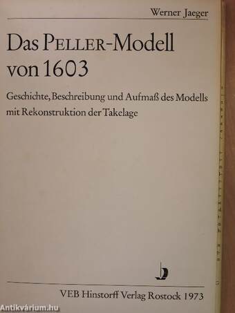 Das Peller-Modell von 1603