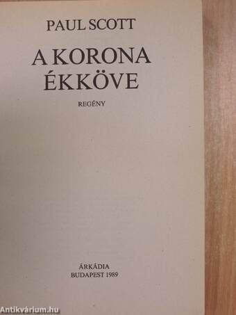 A korona ékköve I-IV.