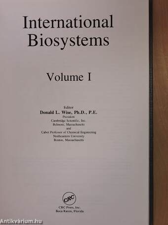 International Biosystems I-III.