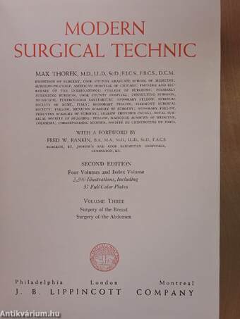 Modern Surgical Technic III.