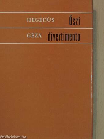 Őszi divertimento