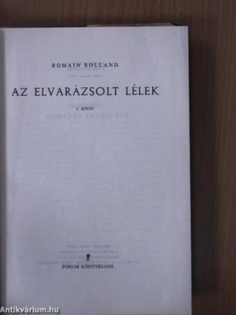 Az elvarázsolt lélek I. (töredék)