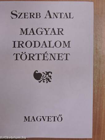 Magyar irodalomtörténet