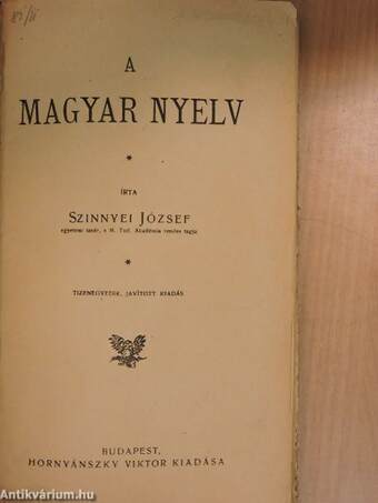 A magyar nyelv