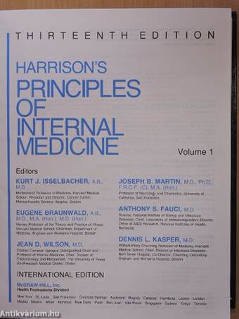 Harrison's Principles of Internal Medicine 1-2.