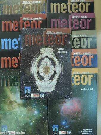 Meteor 2009. január-december