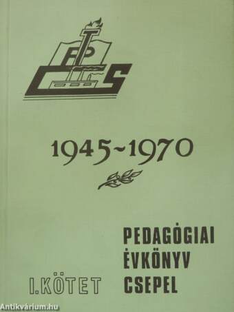 Pedagógiai évkönyv - Csepel I-II.