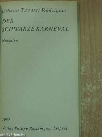 Der schwarze Karneval