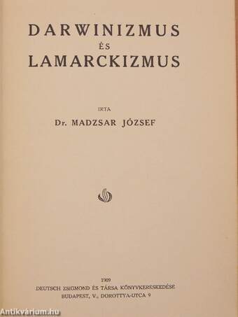 Darwinizmus és lamarckizmus