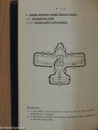 Z-142 motoros repülőgép légiüzemeltetési utasítás