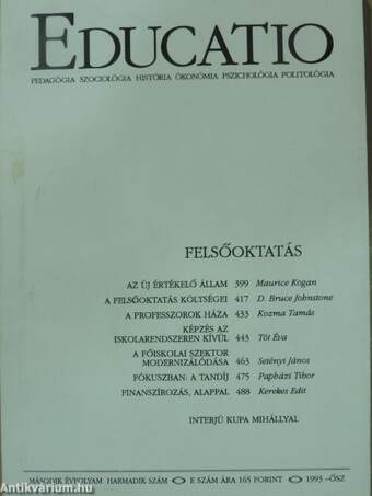 Educatio 1993. ősz