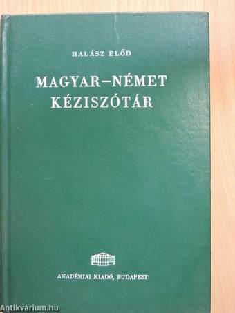 Magyar-német kéziszótár