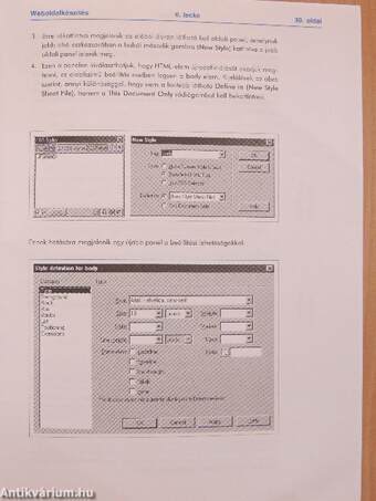 Weboldalkészítés 5-6. lecke