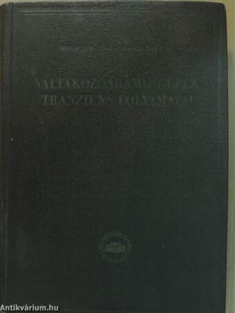 Váltakozóáramú gépek tranziens folyamatai