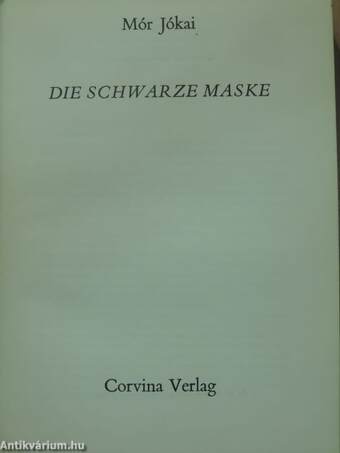 Die Schwarze Maske