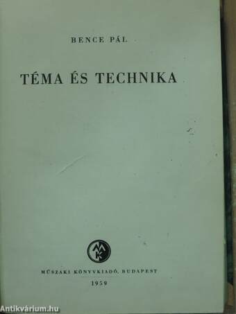 Téma és technika