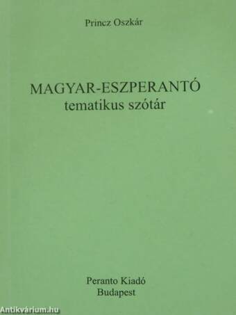 Magyar-eszperantó tematikus szótár